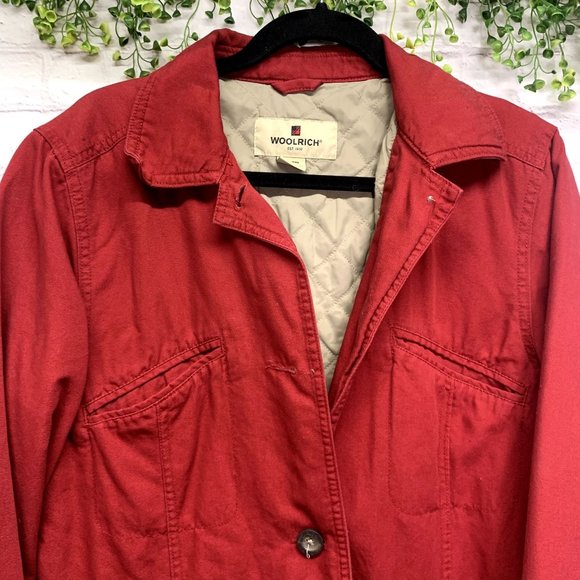 Woolrich | Red Barn Utility Coat Jacket Size Small - Picture 2 of 8